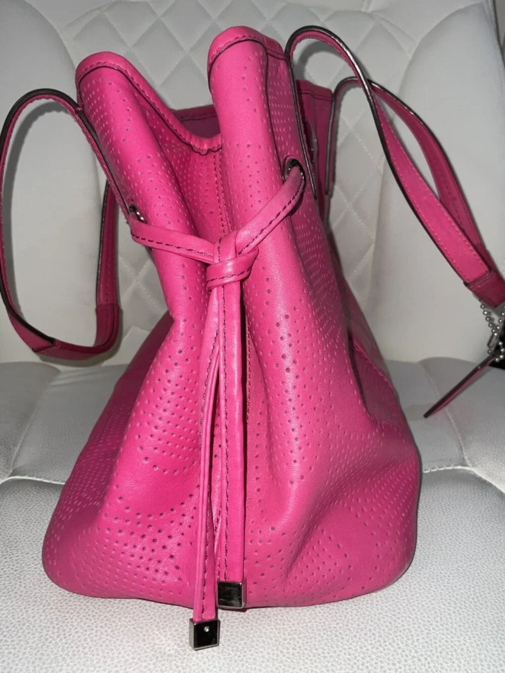 Coach Carryall Tote F21938 Leather Tote Bag